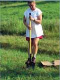 Shovel test at 23CN1.