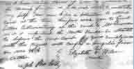 Elizabeth Wilson apponts John D. Shannon to settle her husband's estate, 1834, James Wilson Probate file, Greene County Archive.
